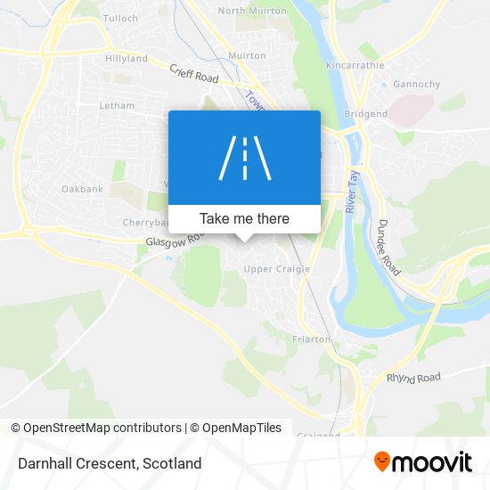 Darnhall Crescent map