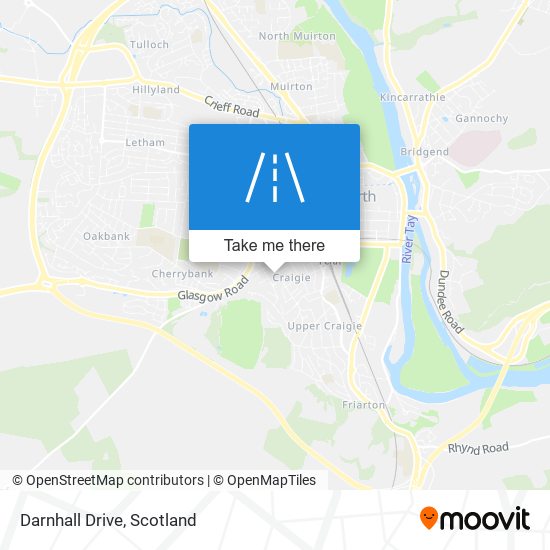 Darnhall Drive map