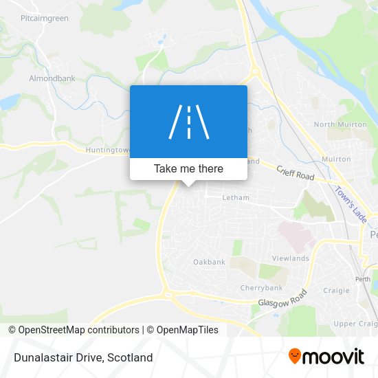 Dunalastair Drive map