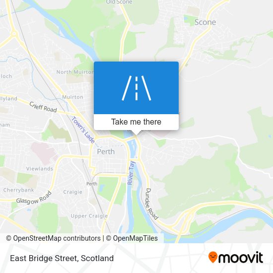 East Bridge Street map