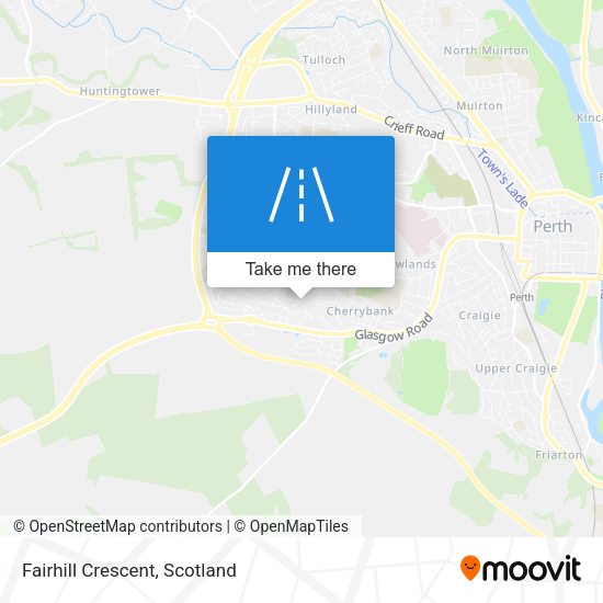 Fairhill Crescent map