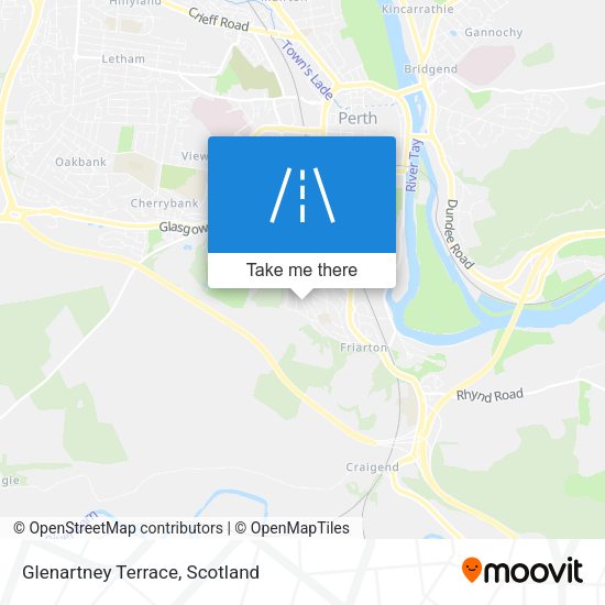 Glenartney Terrace map