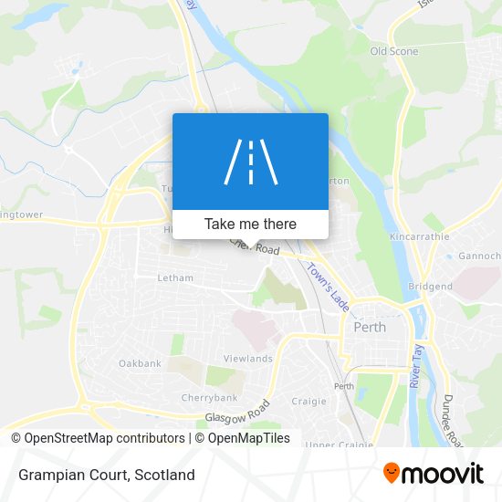 Grampian Court map