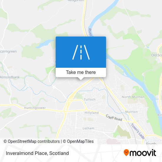 Inveralmond Place map
