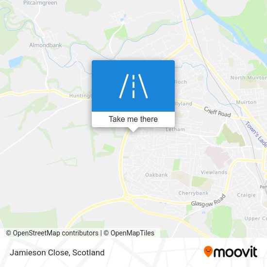 Jamieson Close map