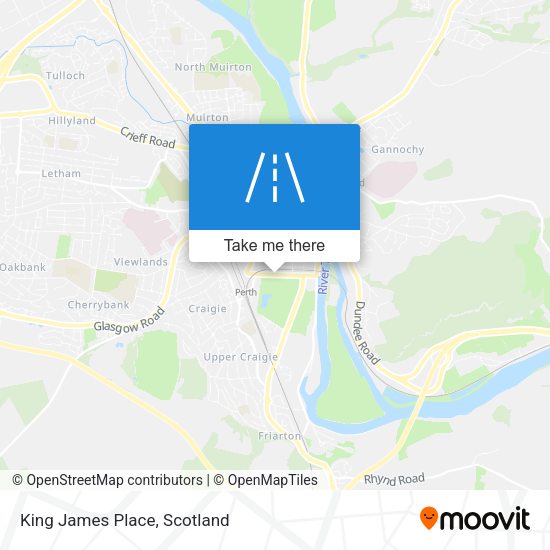 King James Place map