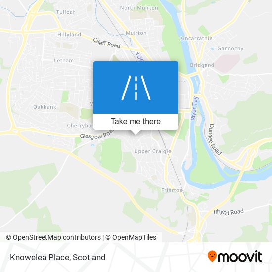 Knowelea Place map