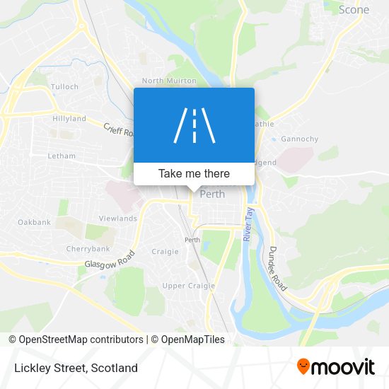 Lickley Street map