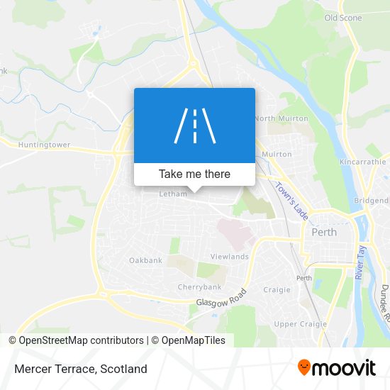Mercer Terrace map