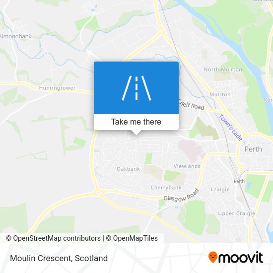 Moulin Crescent map
