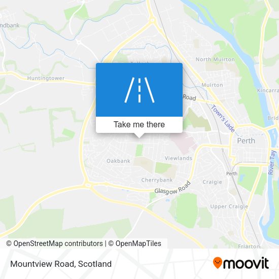 Mountview Road map