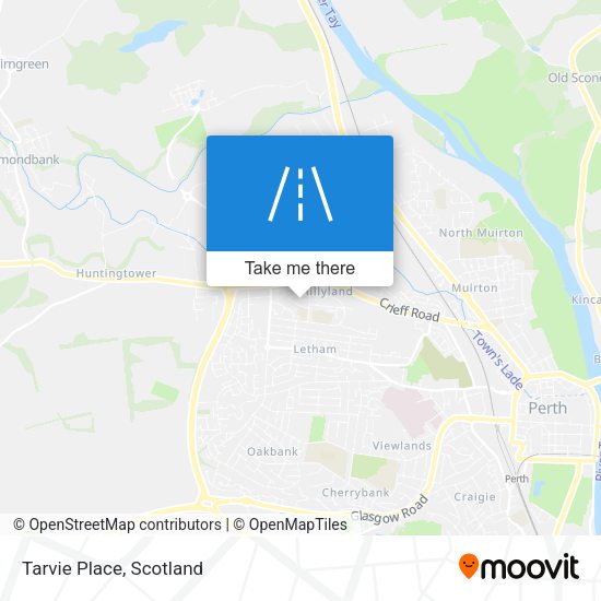 Tarvie Place map