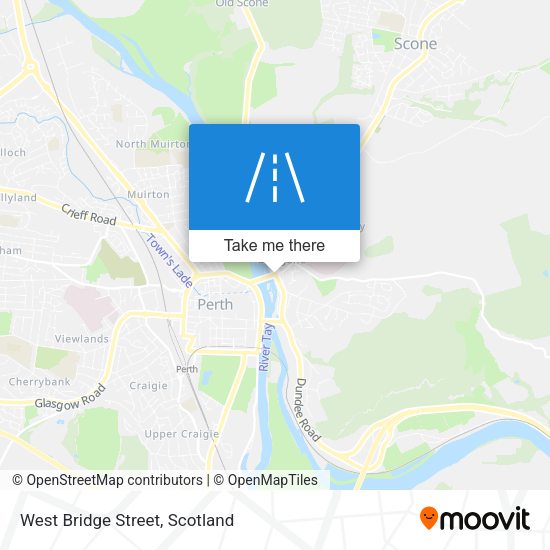 West Bridge Street map
