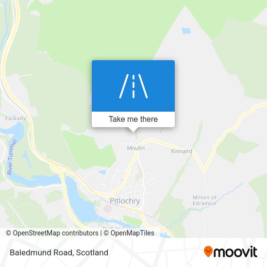 Baledmund Road map