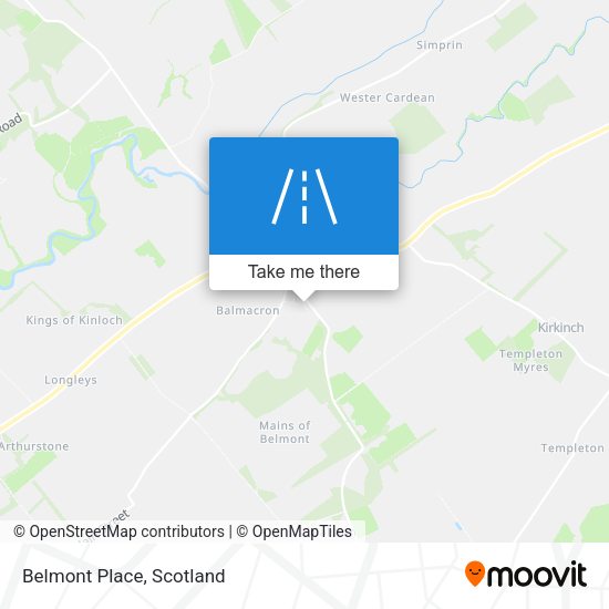 Belmont Place map