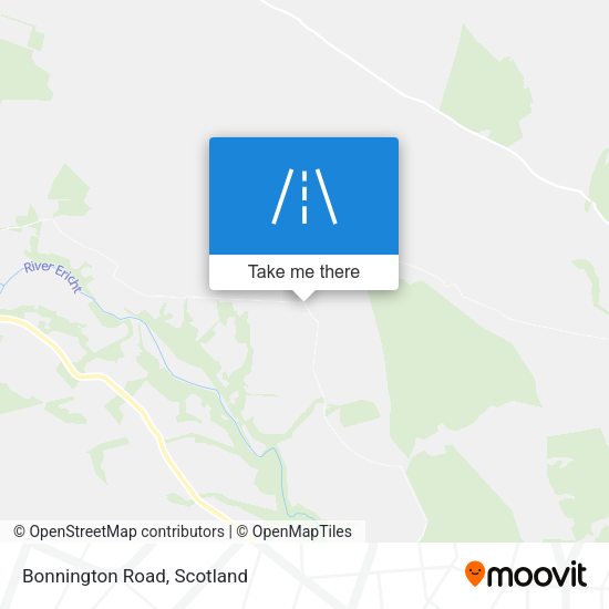 Bonnington Road map