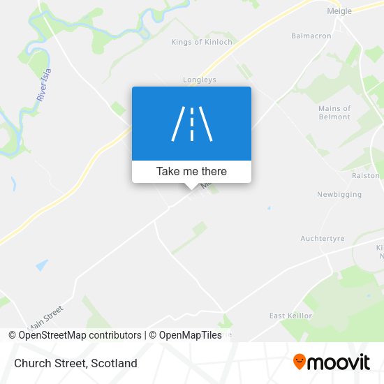 Church Street map