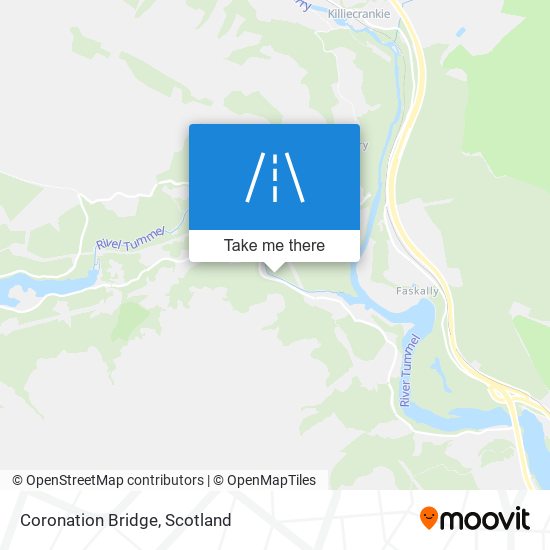 Coronation Bridge map