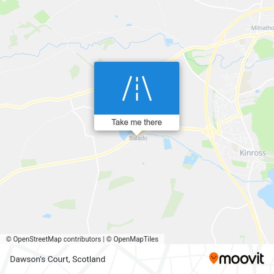 Dawson's Court map