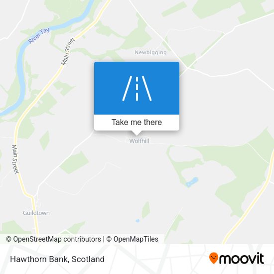 Hawthorn Bank map