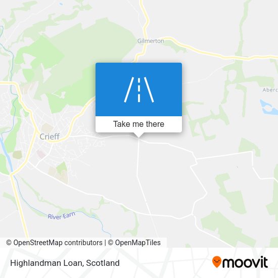 Highlandman Loan map