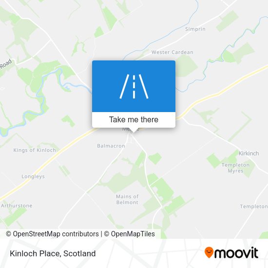 Kinloch Place map