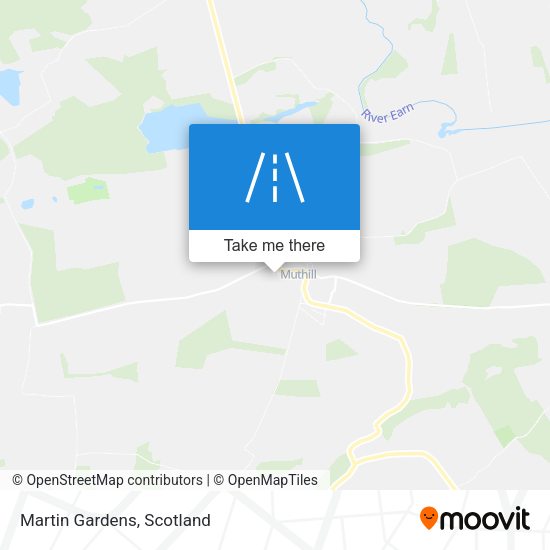 Martin Gardens map