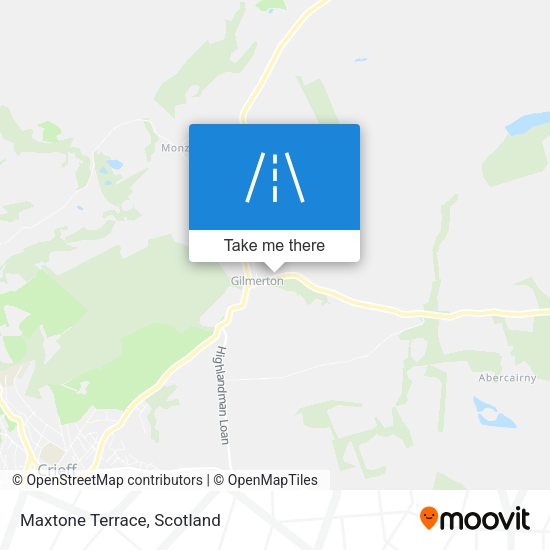 Maxtone Terrace map