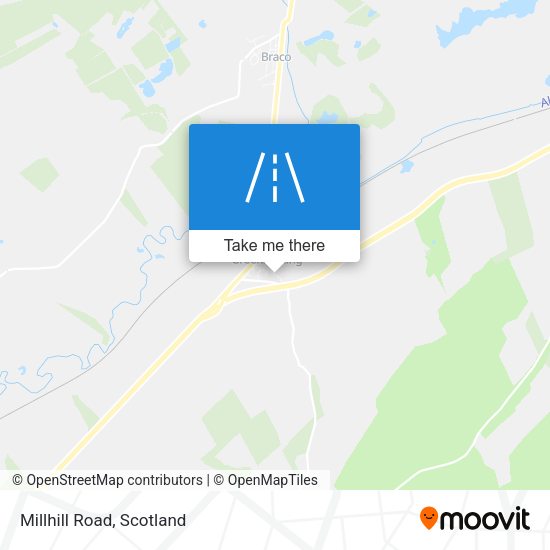 Millhill Road map