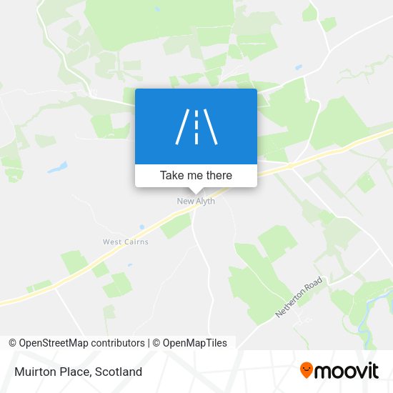 Muirton Place map