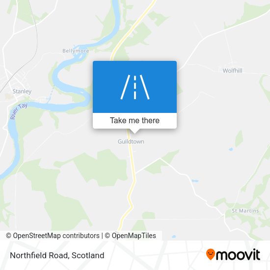 Northfield Road map