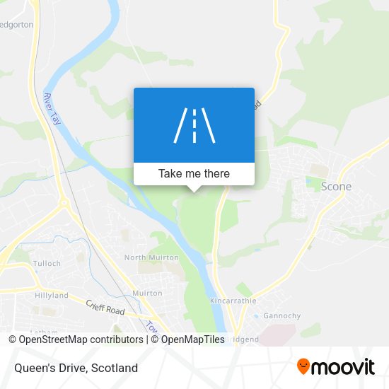Queen's Drive map