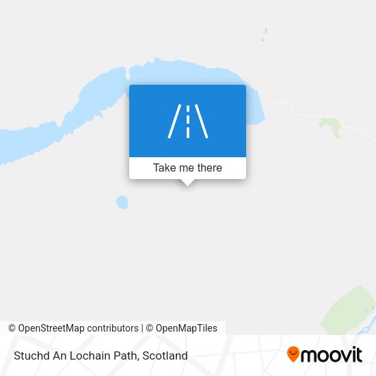 Stuchd An Lochain Path map