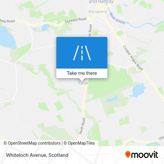 Whiteloch Avenue map