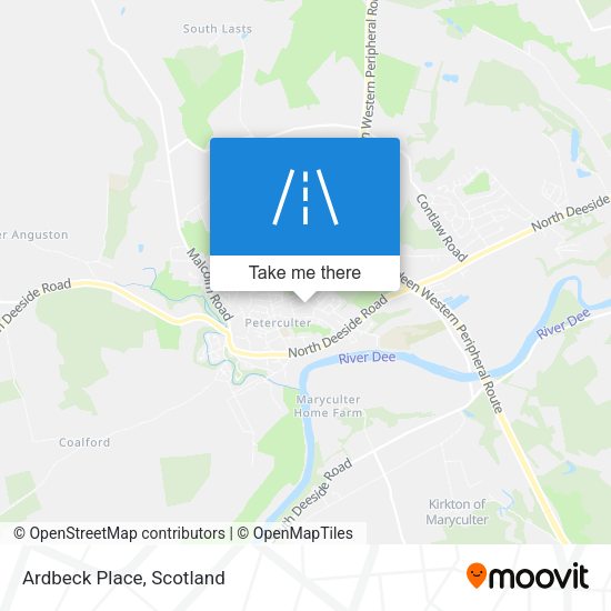 Ardbeck Place map