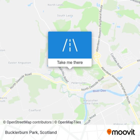 Bucklerburn Park map