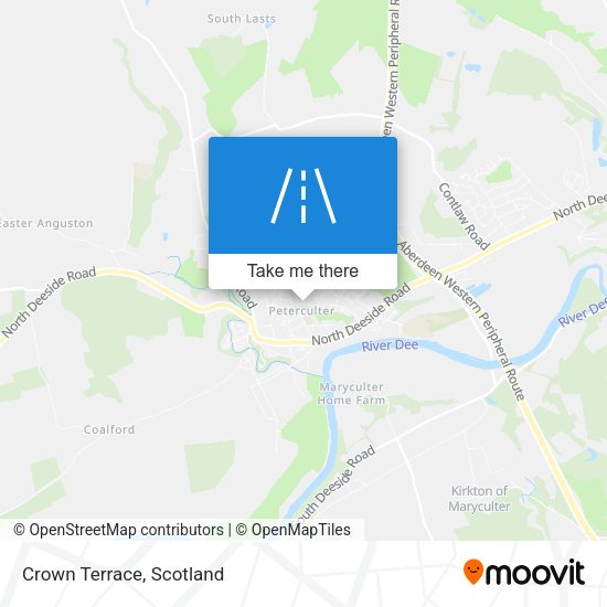 Crown Terrace map