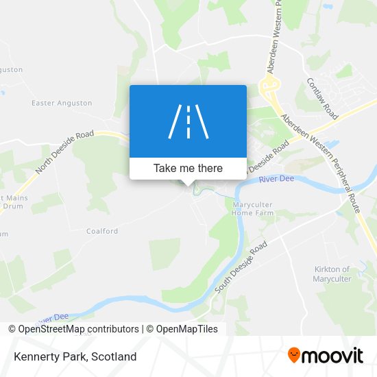 Kennerty Park map
