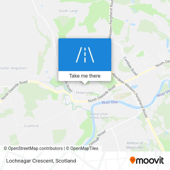 Lochnagar Crescent map