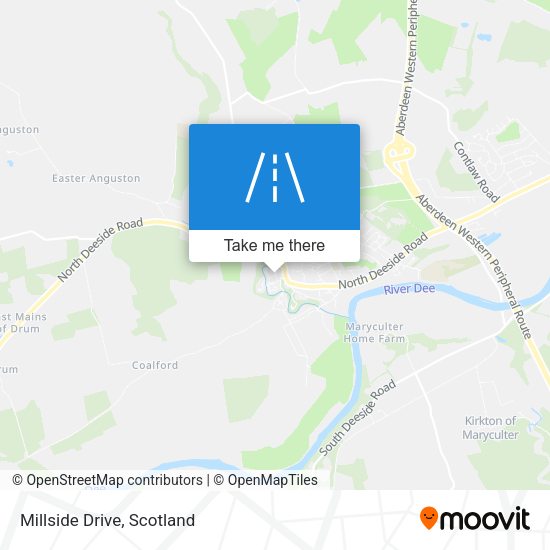 Millside Drive map