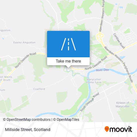 Millside Street map