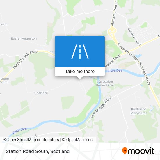 Station Road South map