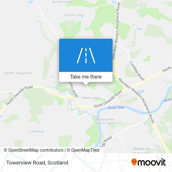 Towerview Road map