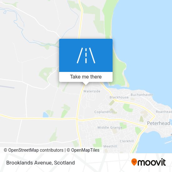 Brooklands Avenue map