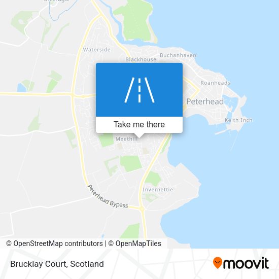 Brucklay Court map