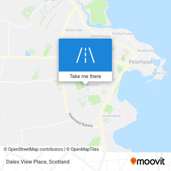 Dales View Place map