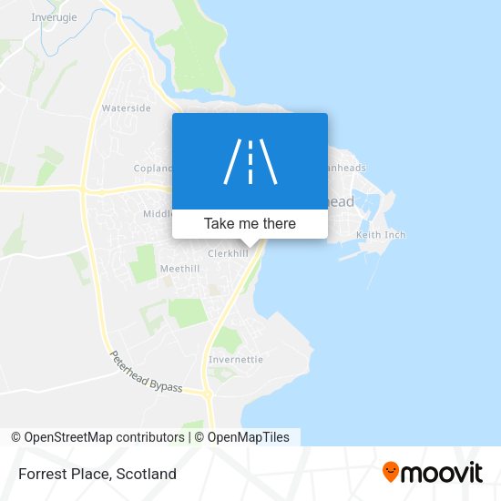 Forrest Place map