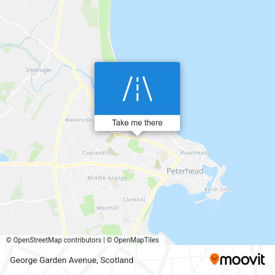 George Garden Avenue map