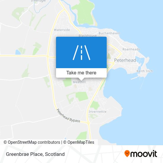 Greenbrae Place map