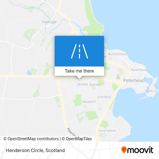 Henderson Circle map